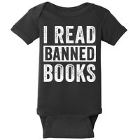 I Read Banned Books Design for  Reading Books  Baby Bodysuit