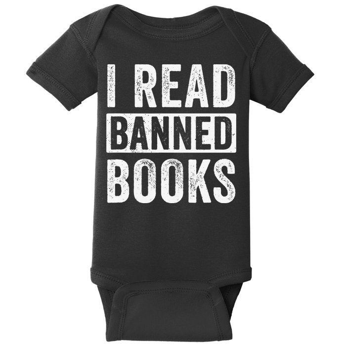 I Read Banned Books Design for  Reading Books  Baby Bodysuit