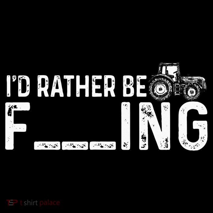 I'd Rather Be Farming Funny Farmer Joke Farmer Tractor Tee 16 in Basic Backpack