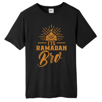 Its Ramadan Bro Mubarak Eid Muslim Kareem Funny Gift Tall Fusion ChromaSoft Performance T-Shirt