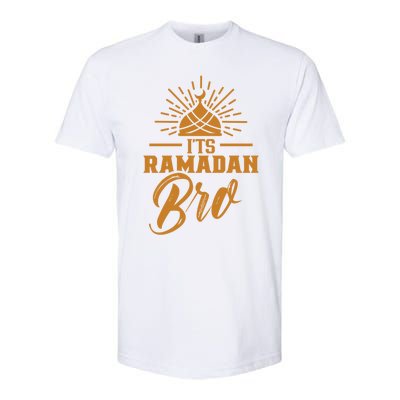 Its Ramadan Bro Mubarak Eid Muslim Kareem Funny Gift Softstyle CVC T-Shirt