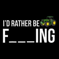 I'd Rather Be Farming Funny Farmer Gift Magnet