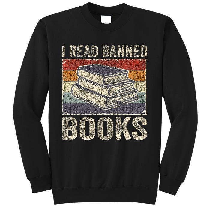 I Read Banned Books Week Librarian Freedom Reader Nerd Sweatshirt