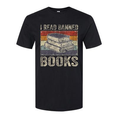 I Read Banned Books Week Librarian Freedom Reader Nerd Softstyle CVC T-Shirt