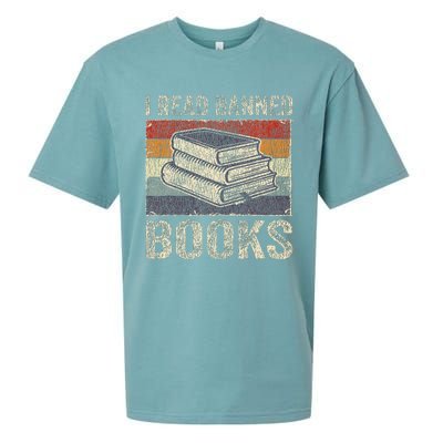 I Read Banned Books Week Librarian Freedom Reader Nerd Sueded Cloud Jersey T-Shirt