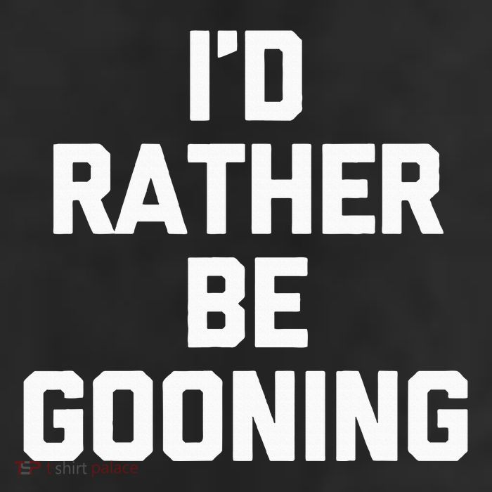 ID Rather Be Gooning 11oz C Handle Ceramic Mug