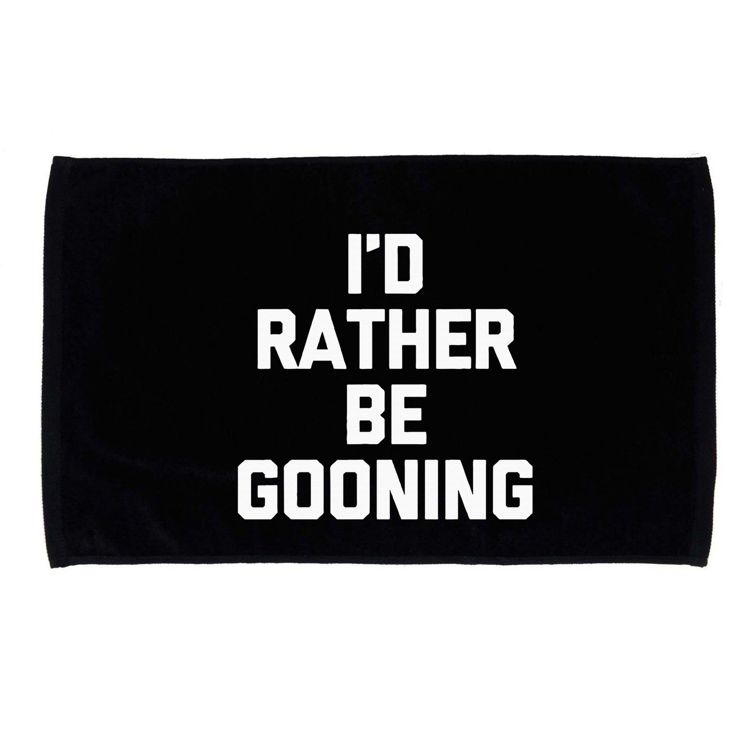 ID Rather Be Gooning Microfiber Hand Towel