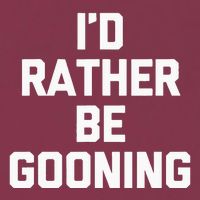 ID Rather Be Gooning 16oz Travel Tumbler