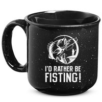 ID Rather Be Fisting 15oz Campfire Ceramic Mug