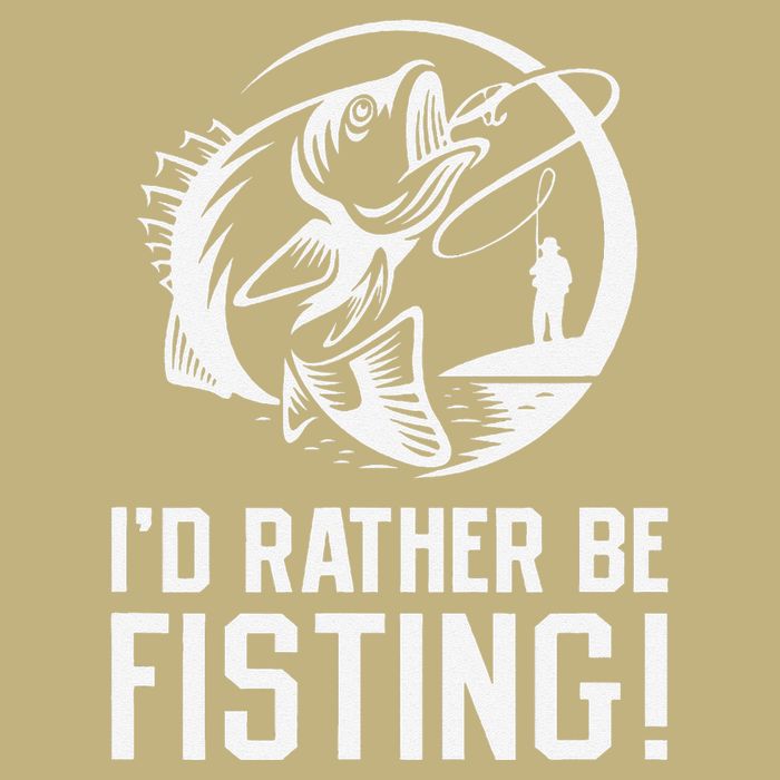 ID Rather Be Fisting Tall Long Sleeve T-Shirt