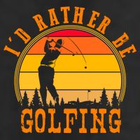 Id Rather Be Golfing Vintage Retro Style Golf Lovers Cute Gift Beanie