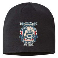ID Rather Be Cranking My Hog Sustainable Beanie