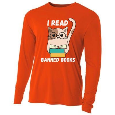 I Read Banned Books Cooling Performance Long Sleeve Crew