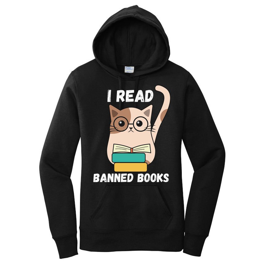 I Read Banned Books Women's Pullover Hoodie