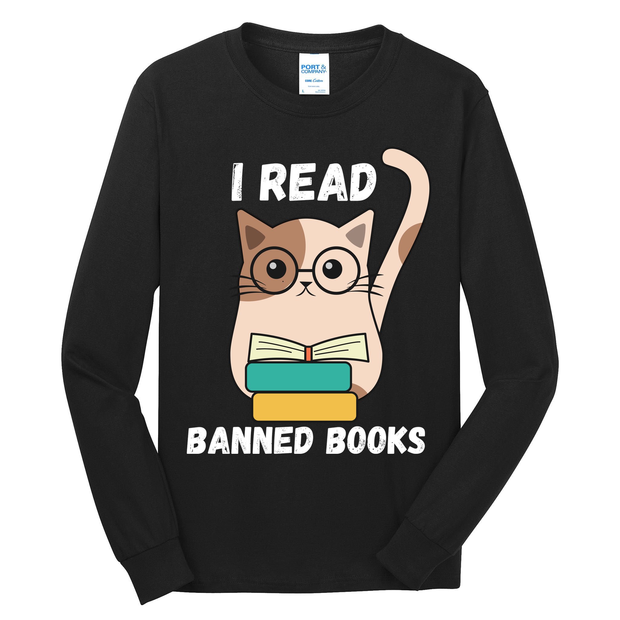 I Read Banned Books Tall Long Sleeve T-Shirt