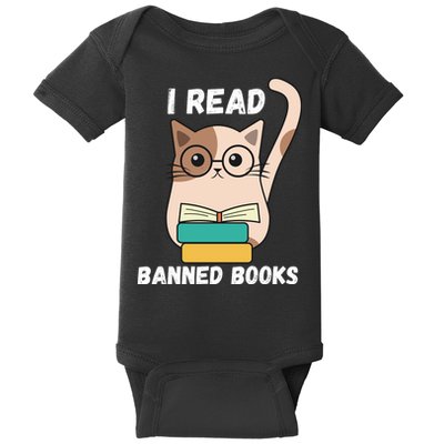 I Read Banned Books Baby Bodysuit