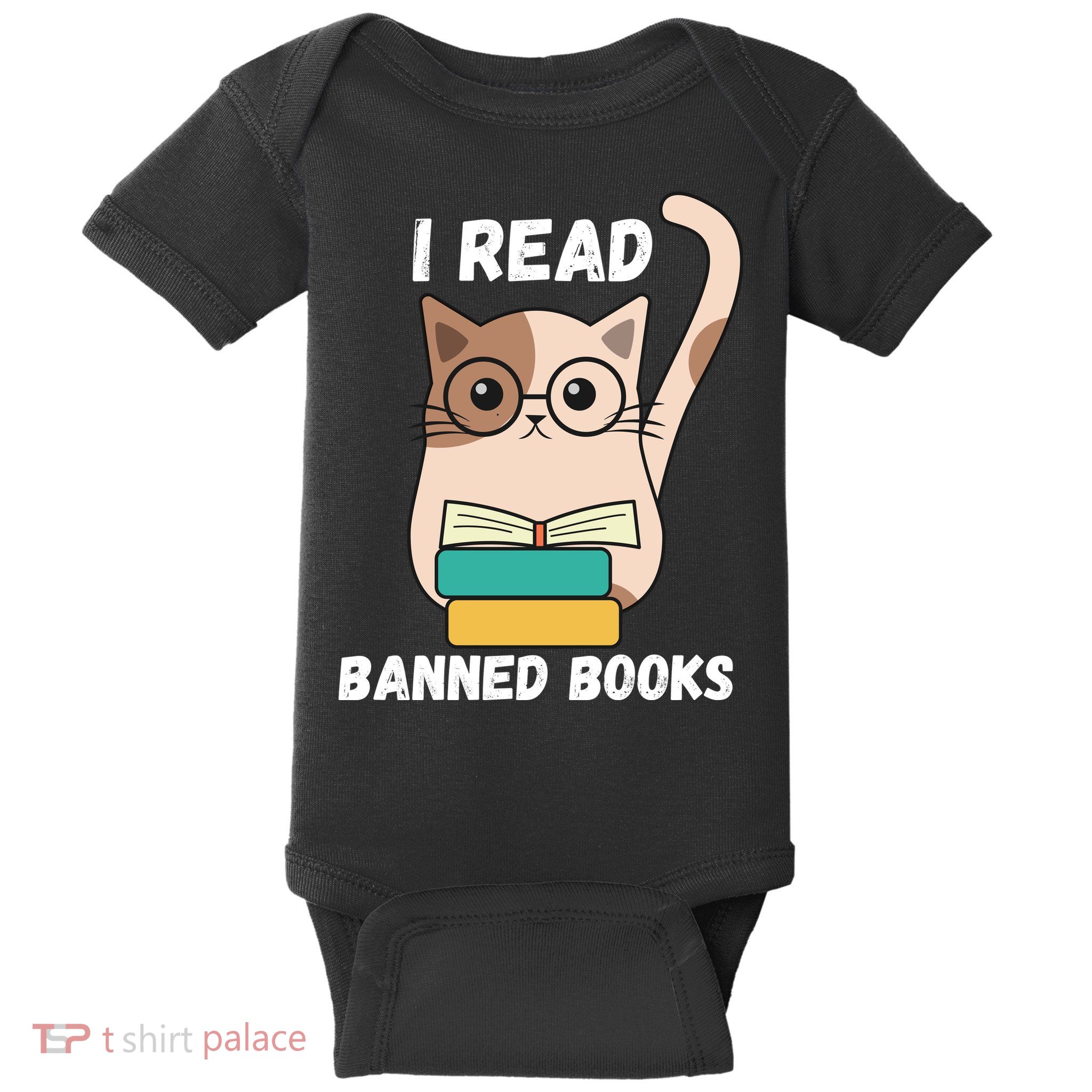 I Read Banned Books Baby Bodysuit