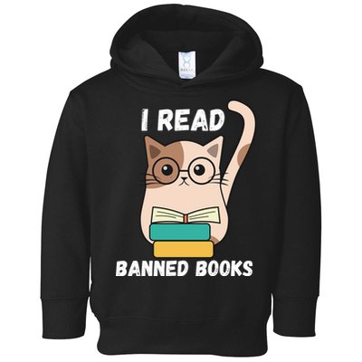 I Read Banned Books Toddler Hoodie