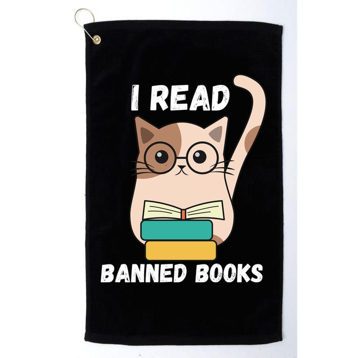I Read Banned Books Golf Towel