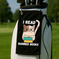 I Read Banned Books Golf Towel
