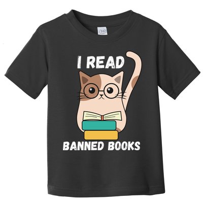 I Read Banned Books Toddler T-Shirt
