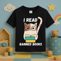 I Read Banned Books Toddler T-Shirt