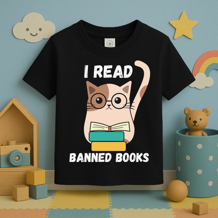 I Read Banned Books Toddler T-Shirt