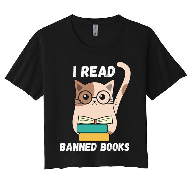 I Read Banned Books Crop Top