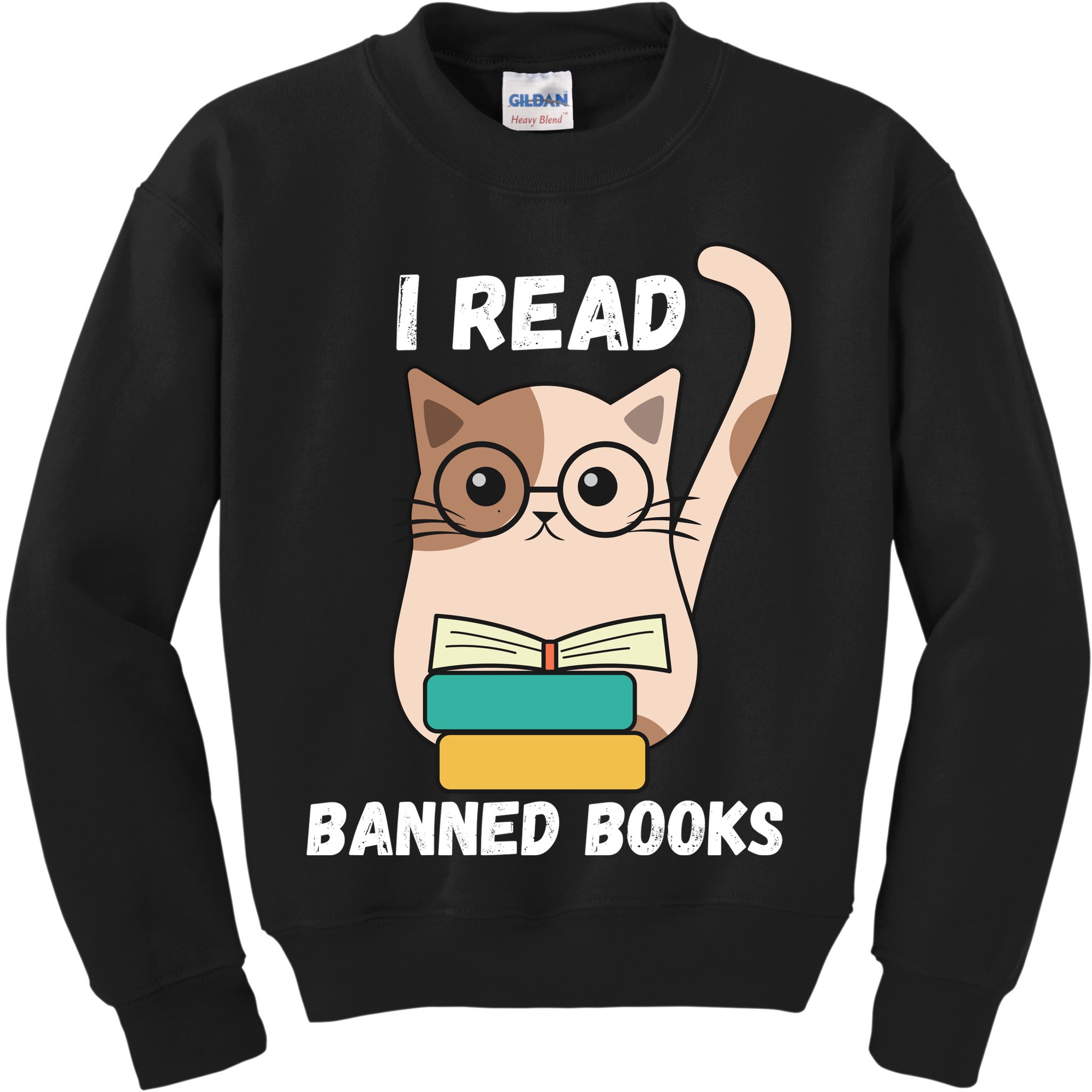 I Read Banned Books Kids Sweatshirt