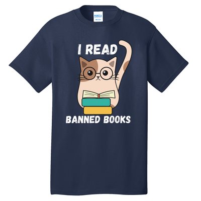 I Read Banned Books Tall T-Shirt