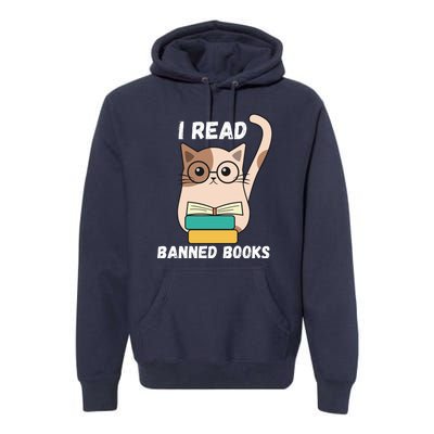 I Read Banned Books Premium Hoodie