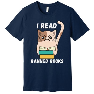 I Read Banned Books Premium T-Shirt