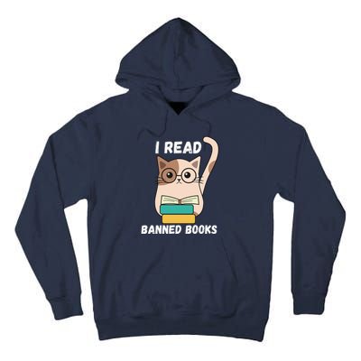 I Read Banned Books Tall Hoodie