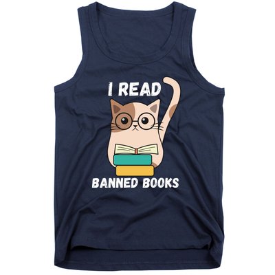 I Read Banned Books Tank Top