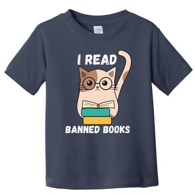 I Read Banned Books Toddler T-Shirt