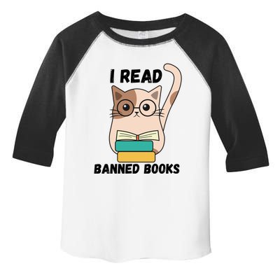 I Read Banned Books Toddler Fine Jersey T-Shirt