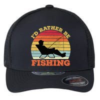 I'd Rather Be Fishing Flexfit Unipanel Trucker Cap