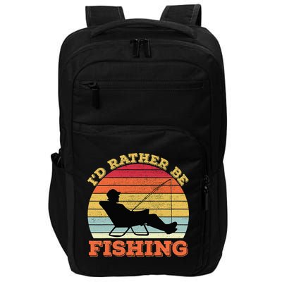 I'd Rather Be Fishing Impact Tech Backpack