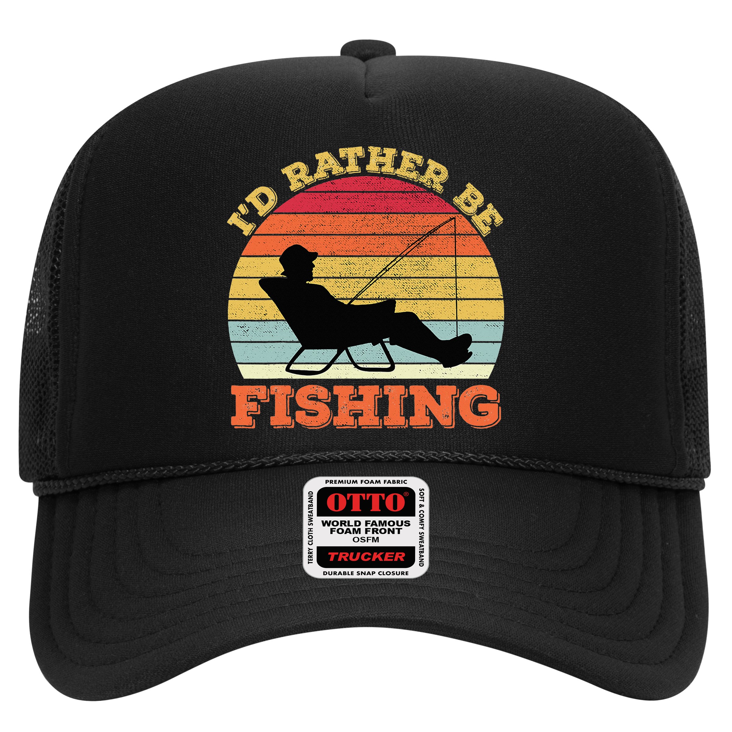 I'd Rather Be Fishing Hat