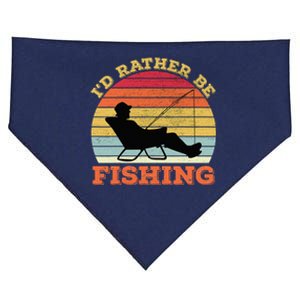 I'd Rather Be Fishing USA-Made Doggie Bandana