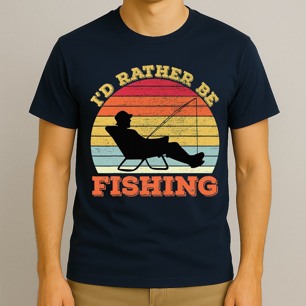 I'd Rather Be Fishing T-Shirt