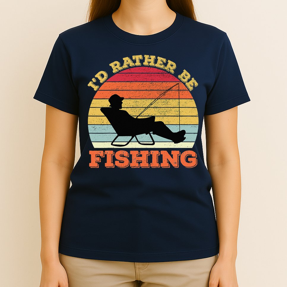 I'd Rather Be Fishing T-Shirt