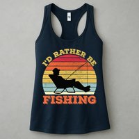I'd Rather Be Fishing Womens Tank Top