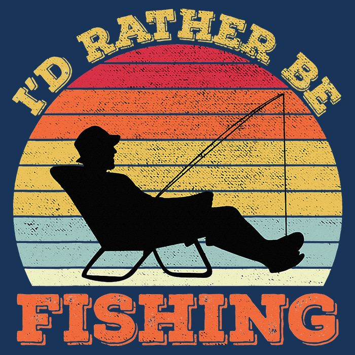 I'd Rather Be Fishing Womens Tank Top