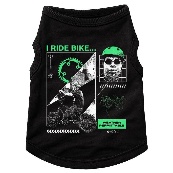 I Ride Bike Kingcobrajfs Doggie Tank