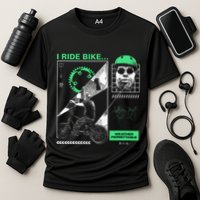 I Ride Bike Kingcobrajfs Cooling Performance Crew T-Shirt
