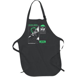 I Ride Bike Kingcobrajfs Full-Length Apron With Pockets