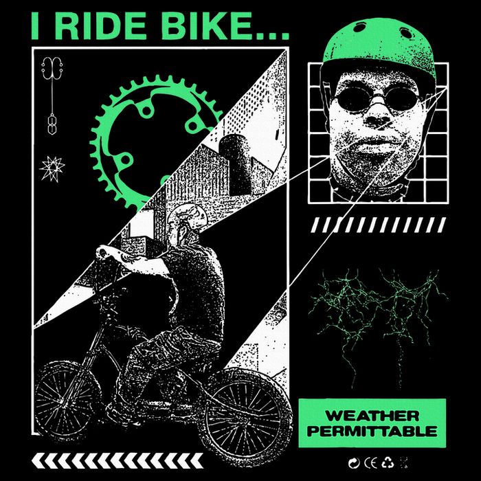 I Ride Bike Kingcobrajfs Drawstring Bag