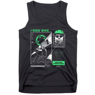 I Ride Bike Kingcobrajfs Tank Top