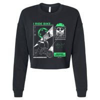 I Ride Bike Kingcobrajfs Cropped Pullover Crew